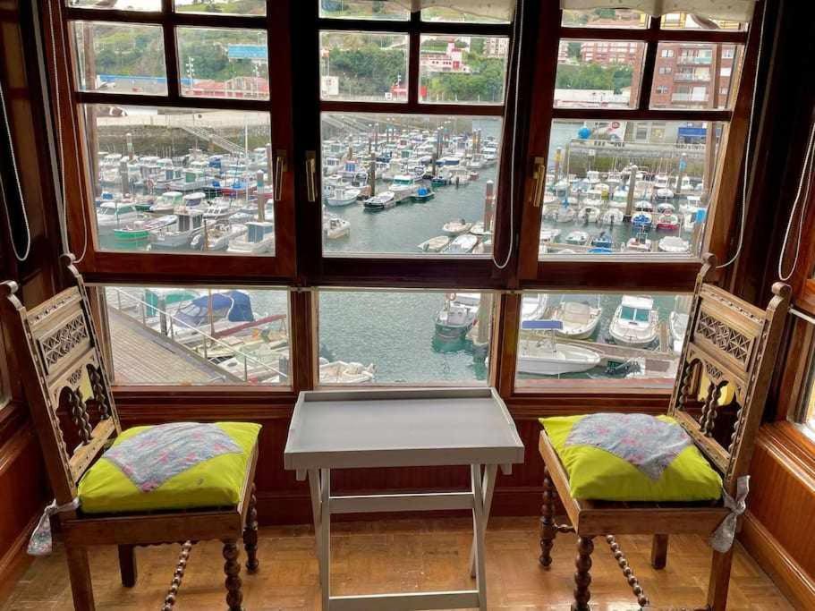 Utsa Eski Piso Con Encanto En 1ª Linea De Puerto Bermeo Exterior foto